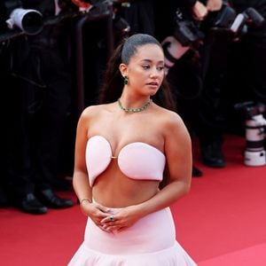 Léna Mahfouf (Léna Situations) - Montée des marches du film "The history of sound" lors du 78ème Festival International du Film de Cannes, au Palais des Festivals à Cannes. Le 21 mai 2025. © Jacovides-Moreau / Bestimage