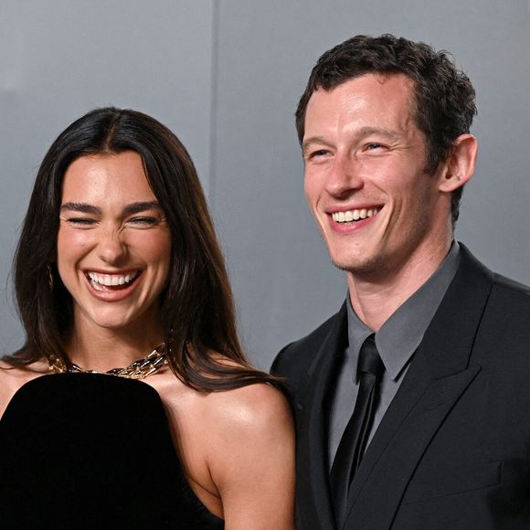 Dua Lipa et Callum Turner arrivant à la Vanity Fair Oscar Party, David Geffen Galleries, LACMA. Crédit : Doug Peters/EMPICS ... Soirée des Oscars Vanity Fair ... 16-03-2026 ... Los Angeles ... USA ... Le crédit photo doit se lire : Doug Peters/Doug Peters. Numéro de référence unique : 83904475 ...