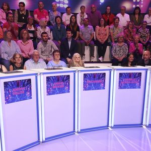 Exclusif - Enregistrement de l'émission On Connait La Chanson Années 90, présentée par L.Boccolini et diffusée le 19 mai 2026 sur W9, à Paris, France, le 8 avril 2026. © Jack Tribeca/Bestimage