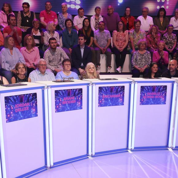 Exclusif - Enregistrement de l'émission On Connait La Chanson Années 90, présentée par L.Boccolini et diffusée le 19 mai 2026 sur W9, à Paris, France, le 8 avril 2026. © Jack Tribeca/Bestimage