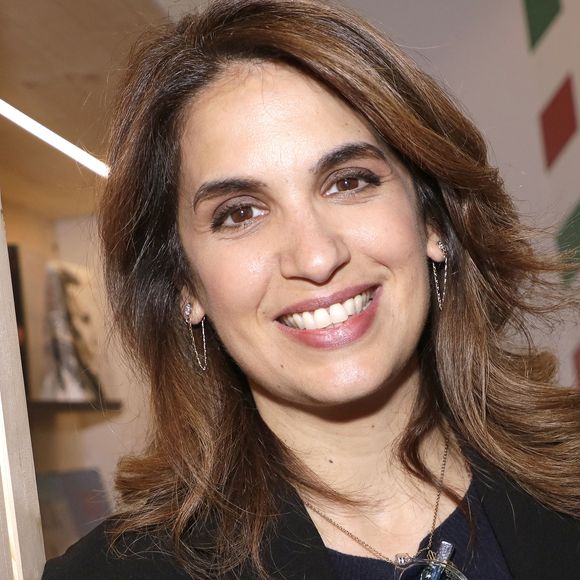 Sonia Mabrouk - Festival du Livre de Paris 2023 au Grand Palais Éphémère à Paris le 22 avril 2023.
© Cedric Perrin / Bestimage