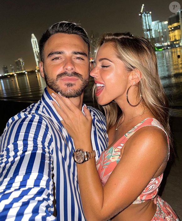 Maddy et son mari Benjamin à Dubaï, photo tirée d'Instagram