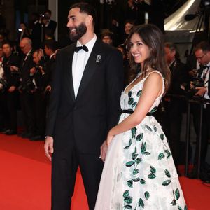 Karim Benzema et Lyna Khoudri lors de la montée des marches du film « 13 jours 13 nuits » lors du 78ème Festival International du Film de Cannes. Le 23 mai 2025 
© Jacovides-Moreau / Bestimage