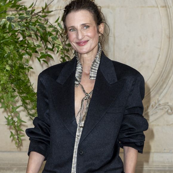 Camille Cottin - Photocall du défilé Dior "Collection Haute Couture Printemps/Eté 2026" lors de la Fashion Week de Paris (PFW), au musée Rodin, à Paris, France, le 26 janvier 2026. © Olivier Borde/Bestimage