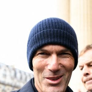 Zinedine ZIDANE de France ancien joueur de football de Bordeaux pendant les funérailles de Rolland Courbis le 14 janvier 2026 à Paris, France. Photo par Ewen Gavet/Icon Sport/ABACAPRESS.COM