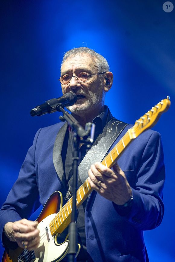 Michael Jones lors du concert l’Héritage Goldman qui revisite les plus grandes chansons de Jean-Jacques Goldman à Lyon, le 03/03/24. Photo Sandrine Thesillat