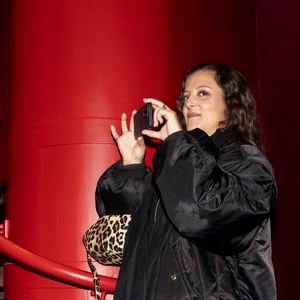 Exclusif -  Camille Lellouche - Lancement  du clip de l'Association Laurette Fugain au cinéma Mac Mahon à Paris, FRance, le 15 octobre 2024. Film "Je garde le sourire" réalisé par P.Noguéras. © Manuelle Toussaint via Bestimage