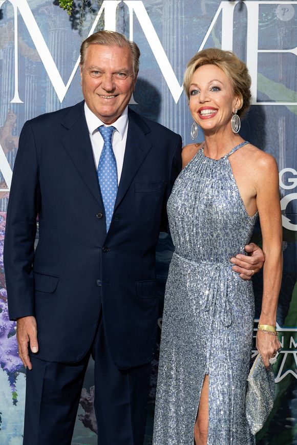 Charles de Bourbon des Deux-Siciles et Camilla de Bourbon des Deux-Siciles - Photocall du Summer Gala By Gala One à Saint-Tropez le 24 juillet 2025. © Cyril Moreau/ Mathis Quintana Diaz / Bestimage