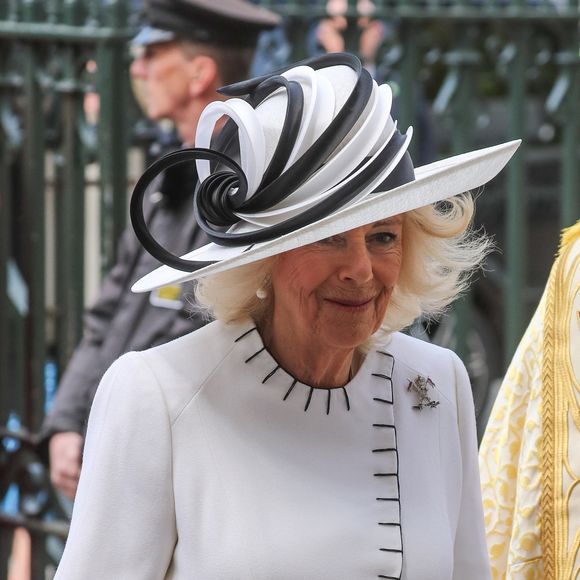 La famille royale britannique et les personnalités lors du service d'action de grâce à l'abbaye de Westminster à Londres, à l'occasion du 80ème anniversaire du jour de la Victoire en Europe (VE Day), le 8 mai 2025 @Backgrid UK/ Bestimage
