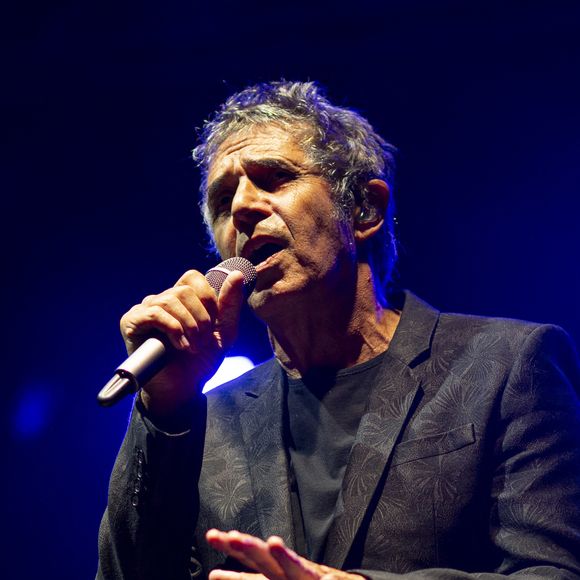 Julien Clerc en concert lors du Festival "Paris Paradis" à la Villette à Paris le 9 septembre 2023. © Pierre Perusseau/Bestimage