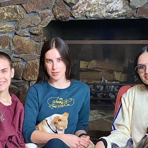 Demi Moore et ses filles Scout LaRue et Tallulah Willis. Avril 2020.