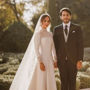Mariage de la princesse Iman de Jordanie avec Jameel Alexander Thermiotis au palais Beit al-Urdon à Amman en Jordanie le 12 mars 2023.

© Bestimage