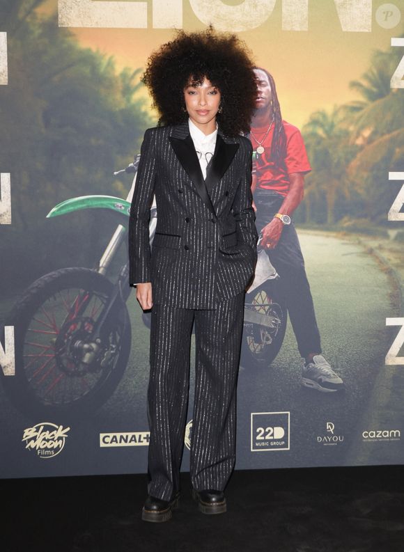 Ophélie Mezino au photocall de la première du film Zion au cinéma Le Grand Rex à Paris, France, le 4 avril 2025. © Coadic Guirec/Bestimage