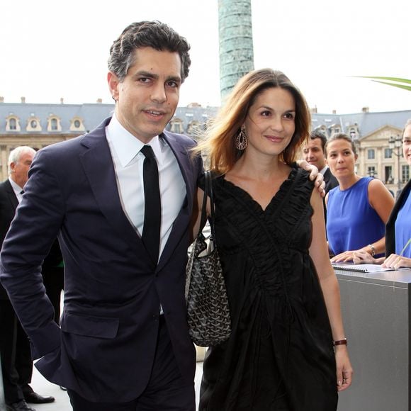 Vernissage place Vendome à Paris, Barbara Schulz et Romain Hatchuel.
AGENCE / BESTIMAGE