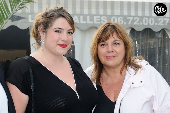 Michele Bernier et sa fille Charlotte Gaccio assistent à l'inauguration de la 30e Fête des Tuileries, qui s'est tenue au Jardin des Tuileries à Paris, en France, le 27 juin 2014. Photo : Aurore Maréchal/ABACAPRESS.COM