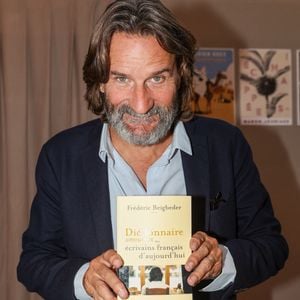 Frédéric Beigbeder, à la Halle Georges Brassens de Brive-la-Gaillarde, le 8 novembre 2024. Foire du Livre de Brive 2024. © Jean-Marc Lhomer / Bestimage