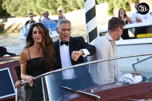 Venise, ITALIE George Clooney et Amal Clooney à Venise le 1er septembre 2026. 

© Francesca Vieceli/IPA via ZUMA Press / Bestimage
