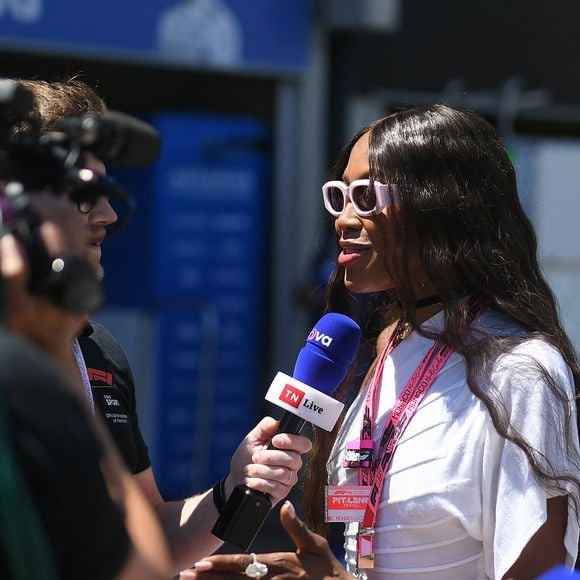 Naomi Campbell lors du Grand Prix de Formule 1 (F1) Tag Heuer de Monaco le 25 mai 2025. © Lionel Urman/Bestimage