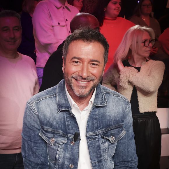 Exclusif - Bernard Montiel, sur le plateau de l’émission « TPMP » présentée par C.Hanouna et diffusée en direct sur Youtube et sur toutes les box (SFR, FREE, Bouygues, MyCanal etc), Paris, France, le 18 mars 2025. © Jack Tribeca / Bestimage
