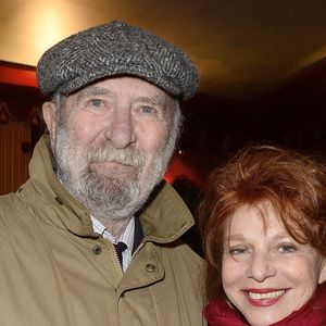 Jean-Pierre Marielle et sa femme Agathe Natanson - People à la générale de la pièce "A torts et à raison" au théâtre Hébertot à Paris le 25 janvier 2016. © Coadic Guirec/Bestimage