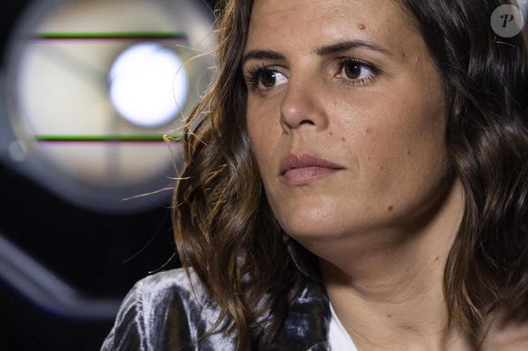 Laure Manaudou - Enregistrement de l'émission "La Chanson secrète" à Paris. Le 15 janvier 2022. © Cyril Moreau / Bestimage