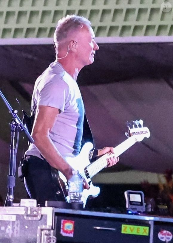 Et oui, Sting aussi a des factures et des impôts à payer !

Sting chante au Global Champions Arabians Tour of the Americas à Miami Beach le 17 avril 2025. © Backgrid USA / Bestimage
