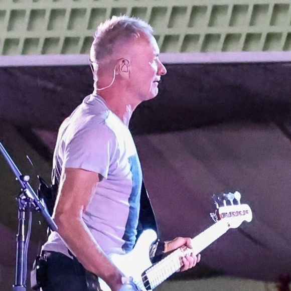 Et oui, Sting aussi a des factures et des impôts à payer !

Sting chante au Global Champions Arabians Tour of the Americas à Miami Beach le 17 avril 2025. © Backgrid USA / Bestimage
