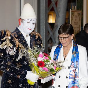 S.A.S. la princesse Stéphanie de Monaco assiste à l'ouverture du 48e Festival international du cirque de Monte-Carlo, à Monaco, le 16 janvier 2026. © Olivier Huitel/Poo Monaco/Bestimage