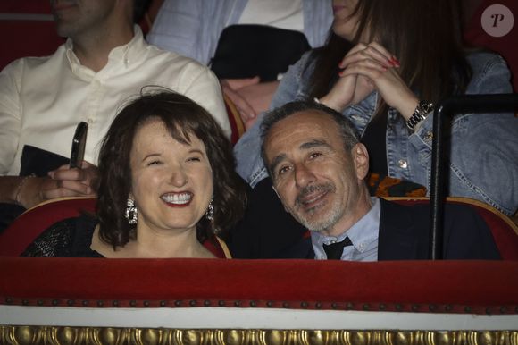Exclusif - Anne Roumanoff, Elie Semoun - Concerto pour la paix de Omar Harfouch au théâtre de Béziers le 8 mai 2025 © Jack Tribeca / Bestimage