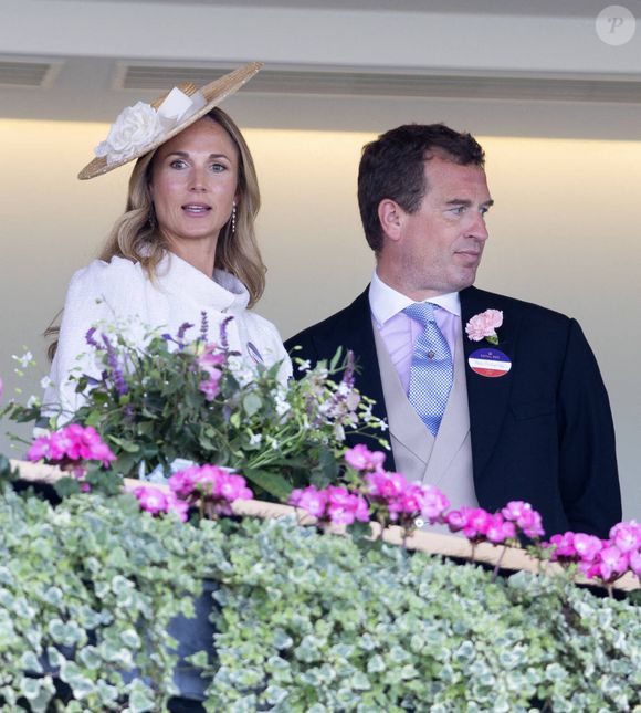 Harriet Sperling, Peter Phillips, Courses hippiques royales "Royal Ascot 2025", 1er jour à Ascot, Royaume-Uni, 17 juin 2025 Dana Press / Bestimage