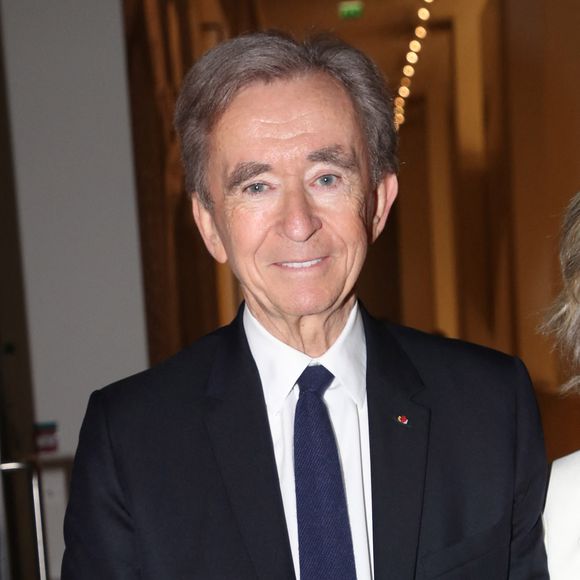 Bernard Arnault - Vernissage de l’Exposition "Basquiat X Warhol à quatre mains" à La Fondation Louis Vuitton à Paris le 3 Avril 2023. © Bertrand Rindoff / Bestimage