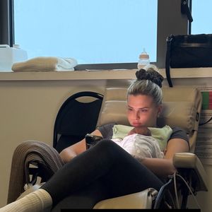 Capture d'écran du compte Instagram de Kelly Vedovelli