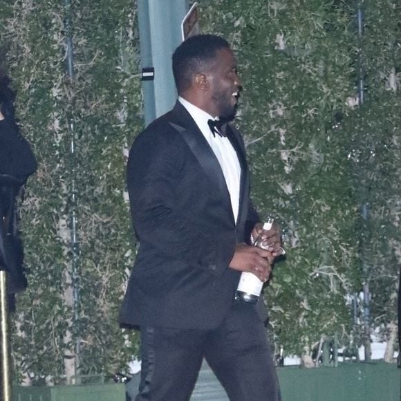 P. Diddy arrive à l'after-party des Oscar de Jay-Z au Château Marmont à Los Angeles, le 27 mars 2022.