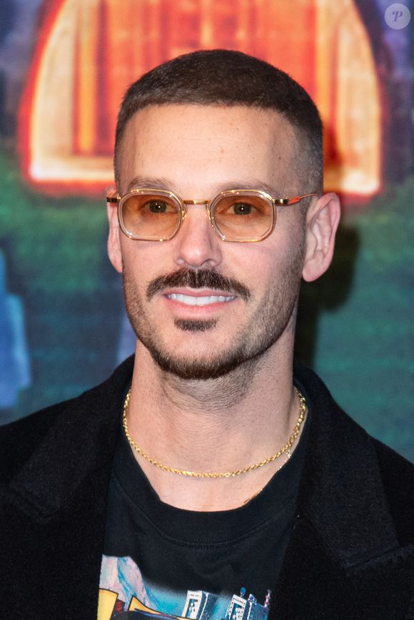 Matt Pokora (Matthieu Tota) assiste à l'avant-première de Loups Garous au cinéma Grand Rex à Paris, France, le 02 octobre 2024. Photo par Aurore Marechal/ABACAPRESS.COM