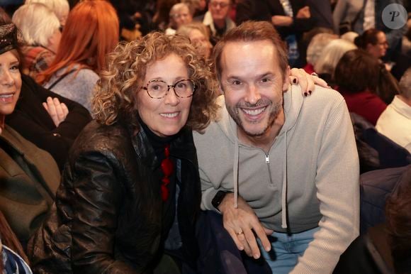 Mireille Dumas, Damien Thévenot dans le public du concert de Hugues Aufray au Le Dôme de Paris - Palais des Sports le 9 novembre 2025.

© Jack Tribeca / Bestimage