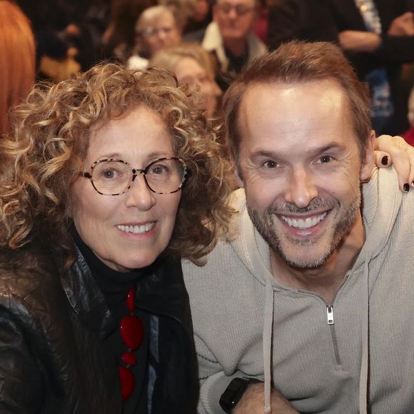Mireille Dumas, Damien Thévenot dans le public du concert de Hugues Aufray au Le Dôme de Paris - Palais des Sports le 9 novembre 2025.

© Jack Tribeca / Bestimage
