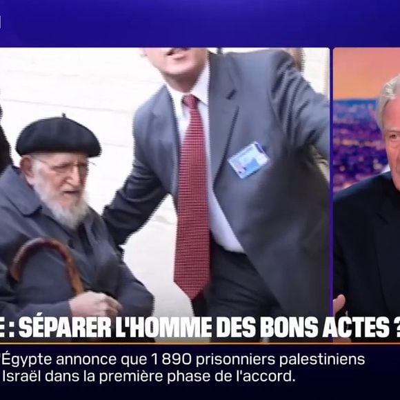 Bernard Kouchner lance : "Ce que je condamne, c’est cette espèce de pseudo-chasteté qu’on exige d’un croyant dans la religion catholique".
Bernard Kouchner sur BFMTV le samedi 18 janvier 2025