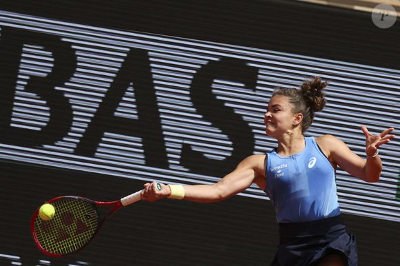 Jasmine Paolini (ITA) - Match E.Svitolina (UKR) Vs J.Paolini (ITA) (4-6, 7-6 [6], 6-1) lors des Internationaux de France de Tennis de Roland Garros 2025. Paris, le 1er juin 2025. 
© Michtof / PsnewZ / Bestimage