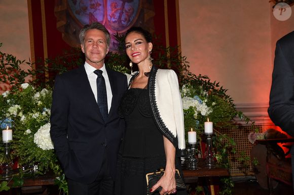 Emmanuel-Philibert de Savoie et Adriana Abascal au dîner de gala. Rome, Palazzo Ruspoli Dîner de gala pour le concert d'Omar Harfouch au Parlement italien. Italie, Rome le 29 avril 2025. Photo par IPA/ABACAPRESS.COM