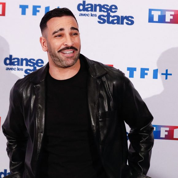Adil Rami - Photocall de lancement de la saison 2025 de "Danse avec les stars" (DALS) au siège de  TF1 à Boulogne-Billancourt, France, le 16 janvier 2025. © Christophe Clovis / Bestimage