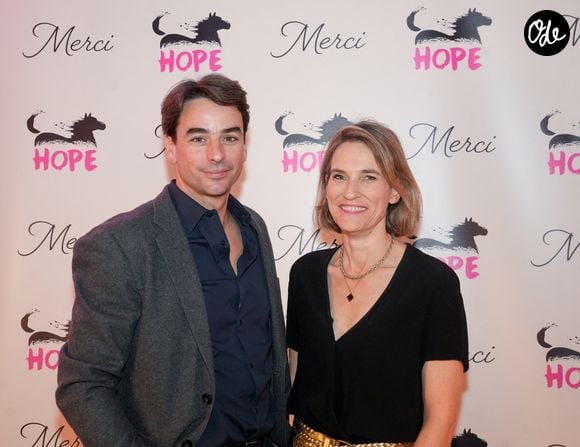 Julian Bugier et Claire Fournier lors de la soirée de gala annuelle de l'association HOPE au Pavillon Gabriel à Paris, le 14 octobre 2025.

© Anne-Sophie Guebey / Bestimage