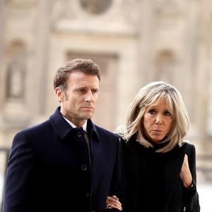 Info - Décès de Anne-Marie Trogneux, soeur de Brigitte Macron à l’âge de 93 ans - Info - Agression de Jean-Baptiste Trogneux à Amiens : deux hommes condamnés à un an et 15 mois de prison ferme - Emmanuel et Brigitte Macron - Cérémonie d’hommage national rendu à Monsieur Pierre Soulages dans la cour carrée du Louvre à Paris. Le 2 novembre 2022
© Dominique Jacovides / Bestimage