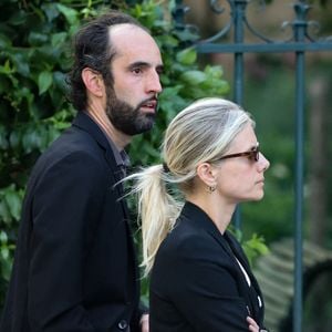 Mélanie Laurent - Arrivées aux obsèques de Nicolas Altmayer en l’Église de Saint-Germain-des-Prés à Paris le 31 aout 2026. 

© Dominique Jacovides-Cyril Moreau/Bestimage