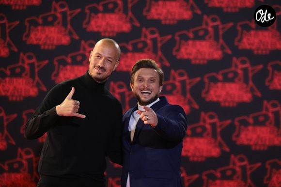 McFly et Carlito (David Coscas et Raphaël Carlier) lors de la 23e édition des NRJ Music Awards 2021 au Palais des Festivals de Cannes, le 20 novembre 2021.
© Dominique Jacovides/Bestimage