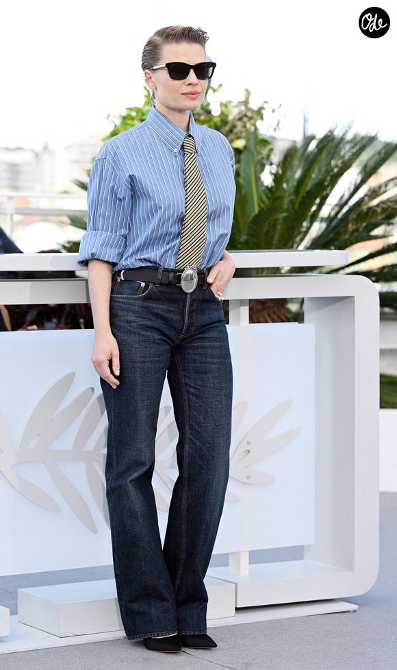 L'actrice française Mélanie Thierry participe à une séance photo pour le film « Une vie de femme » lors du 79e Festival de Cannes, à Cannes, en France, le jeudi 14 mai 2026. Photo de Rune Hellestad/UPI/ABACAPRESS.COM