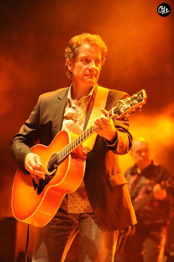 Francis Cabrel se produit en concert au festival Paleo de Nyon, en Suisse, le 25 juillet 2009. Photo : Loona/ABACAPRESS.COM
