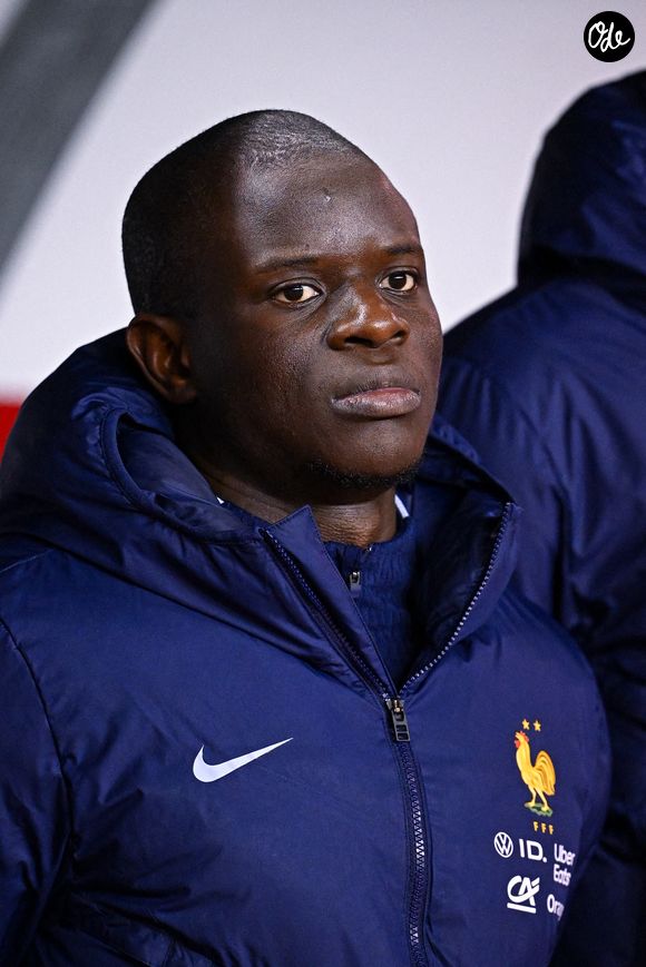 N'Golo KANTE (France) avant le match de qualification pour la Coupe du monde de la FIFA 2026 opposant l'Azerbaïdjan à la France au stade Tofiq Bahramov, le 16 novembre 2025 à Bakou, en Azerbaïdjan. (Photo de Baptiste Fernandez/Icon Sport/ABACAPRESS.COM)