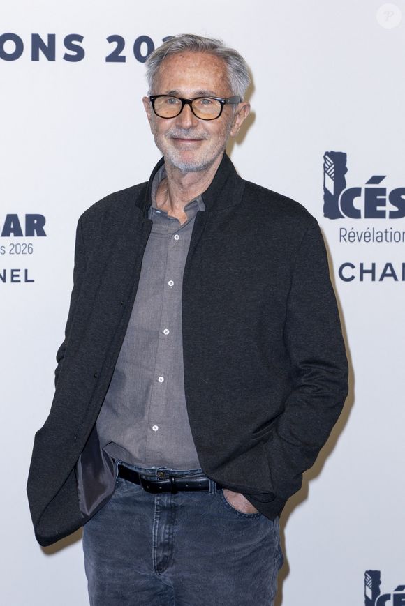 Thierry Lhermitte - Photocall du dîner des Révélations César 2026 à l'Elysée Montmartre à Paris, France, le 19 janvier 2026.
 
© Olivier Borde / Bestimage