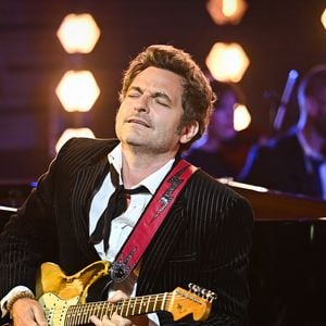 Exclusif - Matthieu Chedid (Le chanteur M) - Enregistrement de l'émission "Le Grand Echiquier : Spéciale Charles Aznavour" à l'Opéra royal de Versailles, présentée par C.Chazal et A.Manoukian, et diffusée sur France 2 le 29 mai 2025. © Guillaume Gaffiot/Bestimage