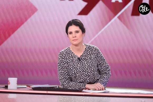 Apolline de Malherbe dans l'émission "Apolline de 9 à 10" sur BFMTV, le 9 janvier 2025. Photo de Jérôme Domine/ABACAPRESS.COM